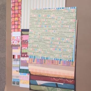 50 Sheets of Scrapbook Paper